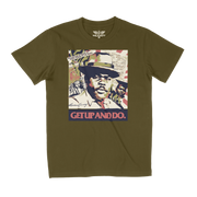 TGM x Marcus Garvey Army Green Tee