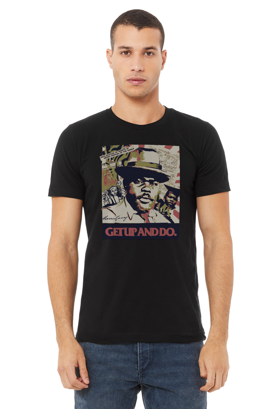 TGM x Marcus Garvey Black Tee