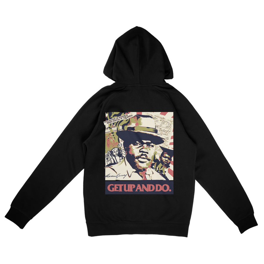 TGM x Marcus Garvey Black Hoodie