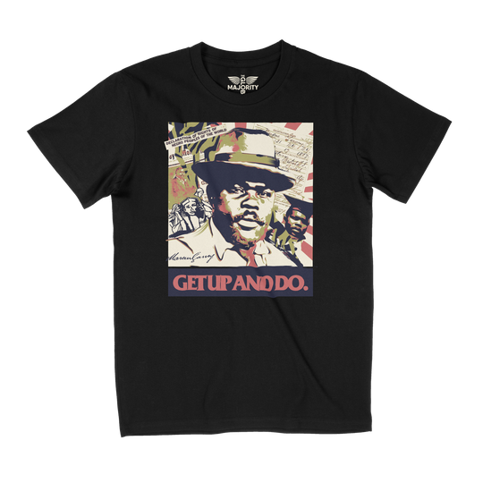TGM x Marcus Garvey Black Tee