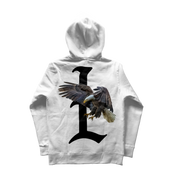 Loyalty White Premium Hoodie