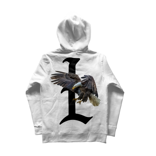 Loyalty White Premium Hoodie