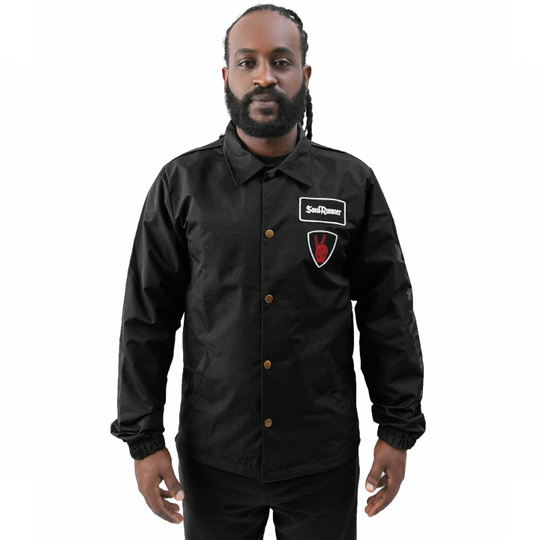 Soul Runner Black Coach Jacket