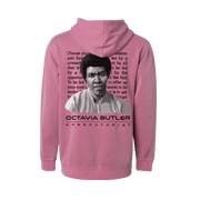 Octavia Butler Pigment Wash Red Hoodie