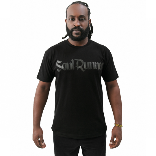 Soul Runner Black On Black Premium Tee