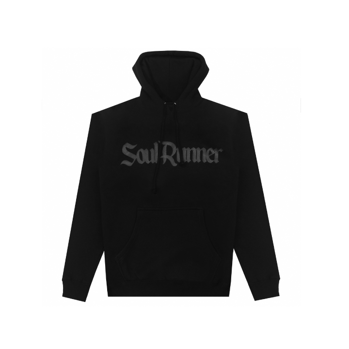 Soul Runner Black On Black Premium Hoodie