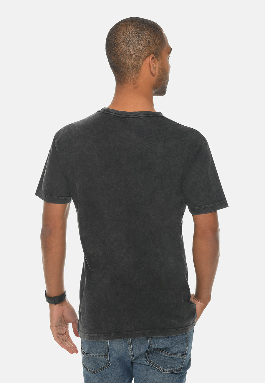 TGM x Marcus Garvey Mineral Wash Black Tee