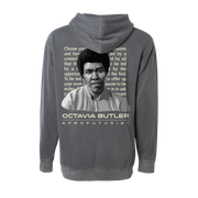 Octavia Butler Pigment Wash Black Hoodie